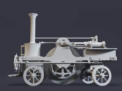 5 Old Machines- High detail 3d models 3D model