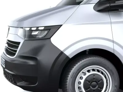 Volkswagen Transporter T7 Van L2H2 2025 3D model