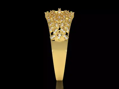 Art Deco Bracelet 33 3D print model