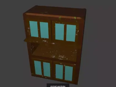 two furniture pieces 3D Model Pack purchase