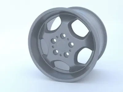M Contour alloy rim 3D model