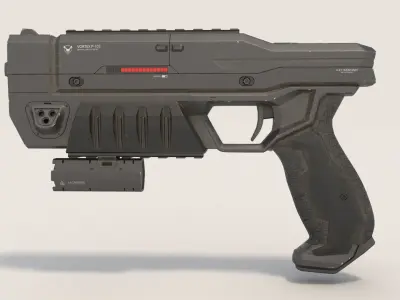 Sci-Fi Blaster 3D model