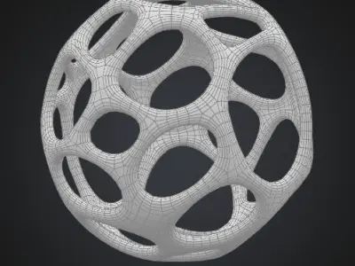 Scifi Object Shape Model 9 3D model