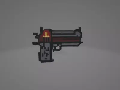 3D Pixel Gun 3D model purchase