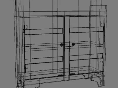 Sideboard Sidney 3D model