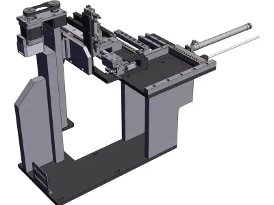 Conveyor assembly machine 3D model