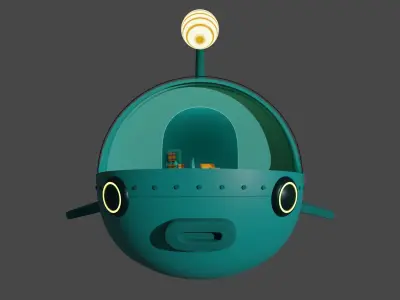 Gup - A Octonauts Free 3D model