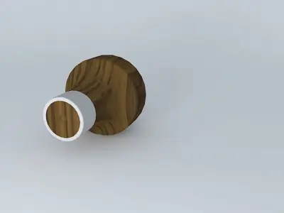 handle wooden knob Free 3D model
