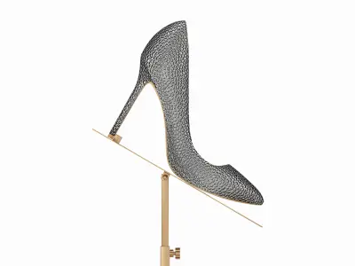 Store Shoe Riser Display Stand 3D model