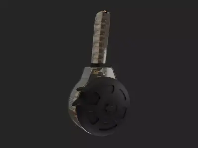 Pistol Drum Mag 3D model