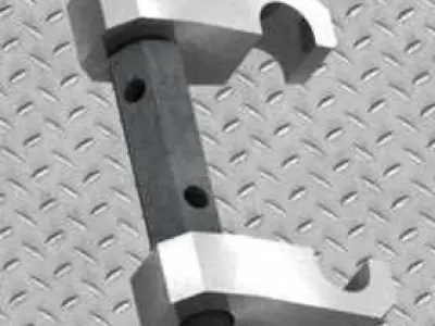 Spring compressor tool for compressing strut spring M16 Free low-poly 3D model