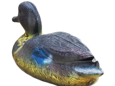 Decorative duck for artificial ponds and pools 2 3D model