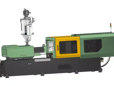 Injection Mold Machine 3D model