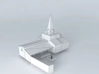 St. Andrew's Church Free 3D model