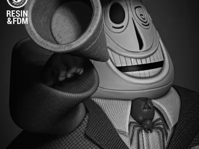 Wicked Movies Mayor Sculpture 3D print model