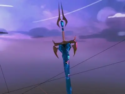 Sword Kaya Dota 2   Low-poly 3D model