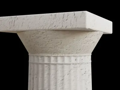 Doric Column 3D model buy