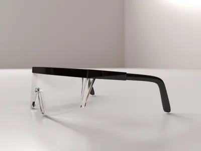 Safety Glass 3D model purchase