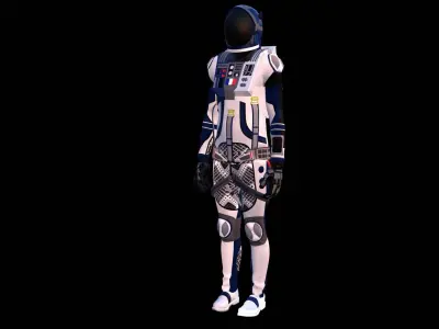 Astronaut Spacesuit  France 3D model
