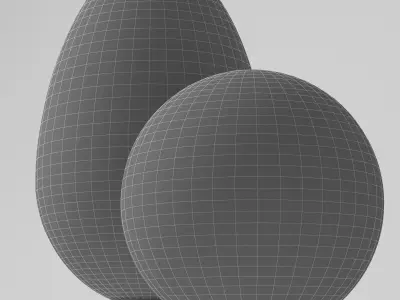 Wood Sculpture 3D model