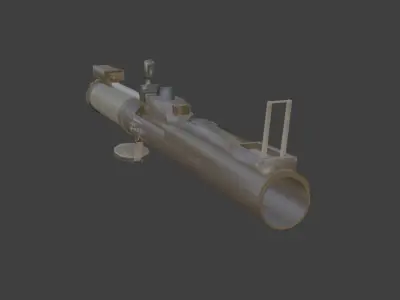 weapon law m72 Low-poly 3D model