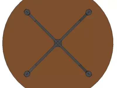 Table Outdoor 3D model