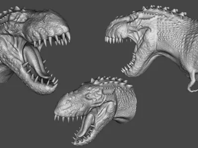 T rex 3D model