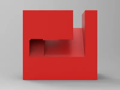 Hold cube 3D model