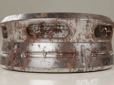 Rusty Mechanical Prop 2 3D model