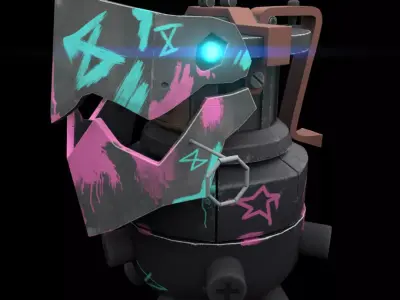 Jinx BOOM Grenade  3D model