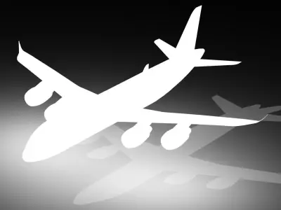 Flight Airbus  3D model