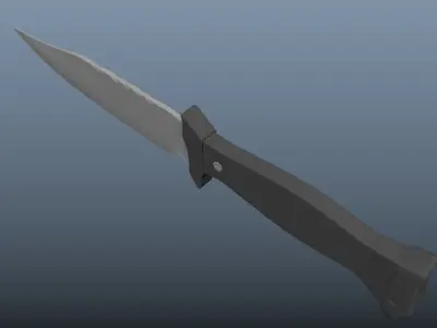 knife 3d model Free 3D model