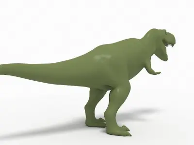 Trex dinosaur 3D model