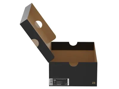 Jordan Box PBR  01 Low-poly 3D model