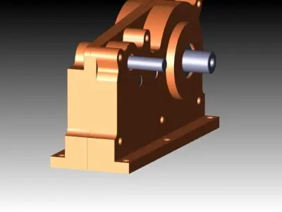 13 6 Gearbox Free 3D model