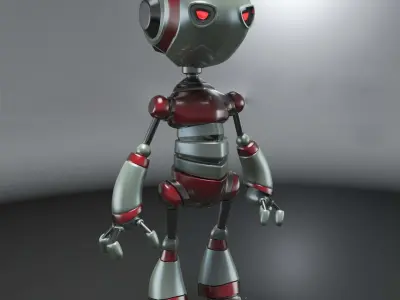 Robot 3D Model 3D model buy