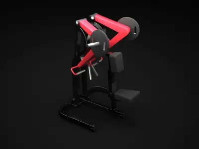 Low Row 3D model