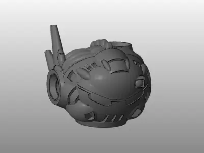 CHIBI-TECH SD - GRIM CORE 3D print model
