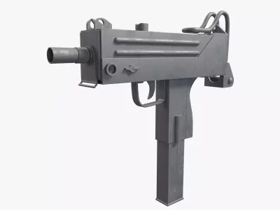 MAC10 3D model purchase