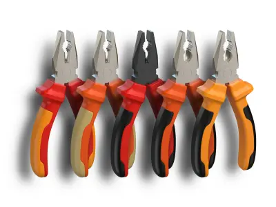Pliers 3D model 4