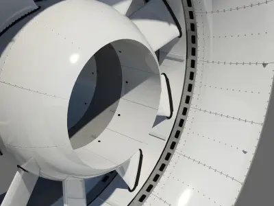 Marine turbine 3D model purchase