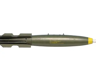 Mk82 Snakeye 500lb Bomb Snakeye Fin Assembly MK-82 3D model