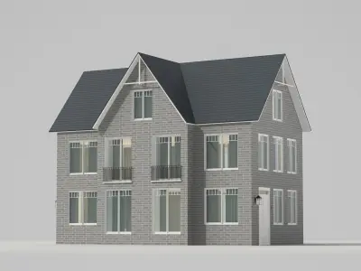 Houses Collection 02 3D model
