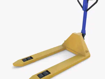 Pallet Jack V1 Low-poly 3D model