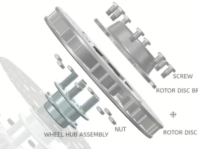 ROTOR DISC BRAKE 3D model