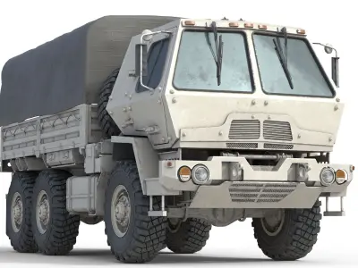 M1083 MTV Cargo Truck Low-poly 3D model