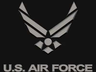 3D US AIR FORCE Log 3D model purchase