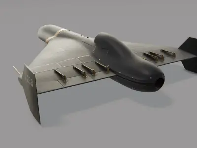  Shahed 238 Jet HESA Iranian Kamikaze Drone 