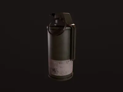 GRENADE M 18 Low-poly 3D model