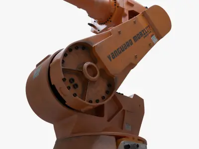 Factory Robotic Arm 3D model